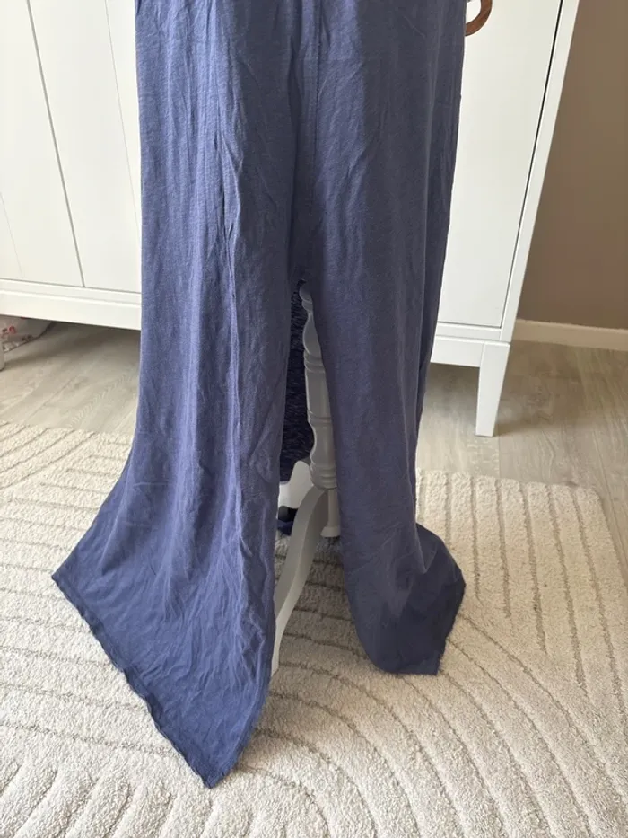 Robe longue bleu dos nu benetton été - photo numéro 3