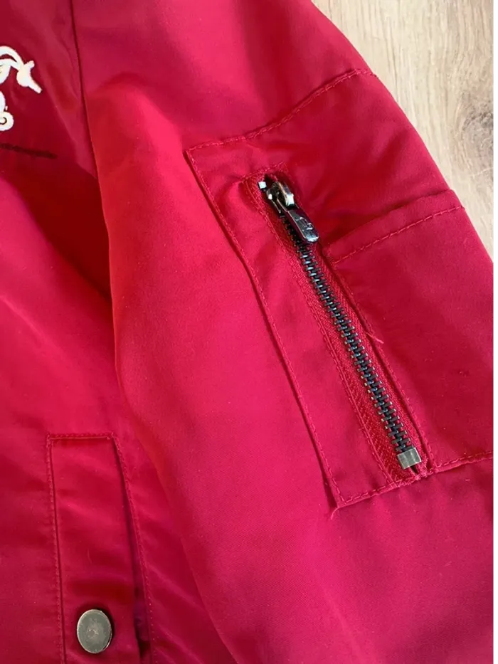 Doudoune / Blouson d’hiver Pénélope Leprevost – Rouge – Taille XS - photo numéro 4