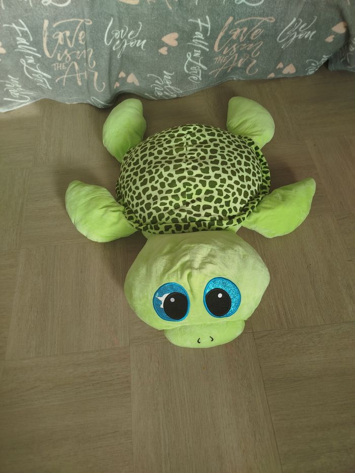 Grande peluche de tortue
