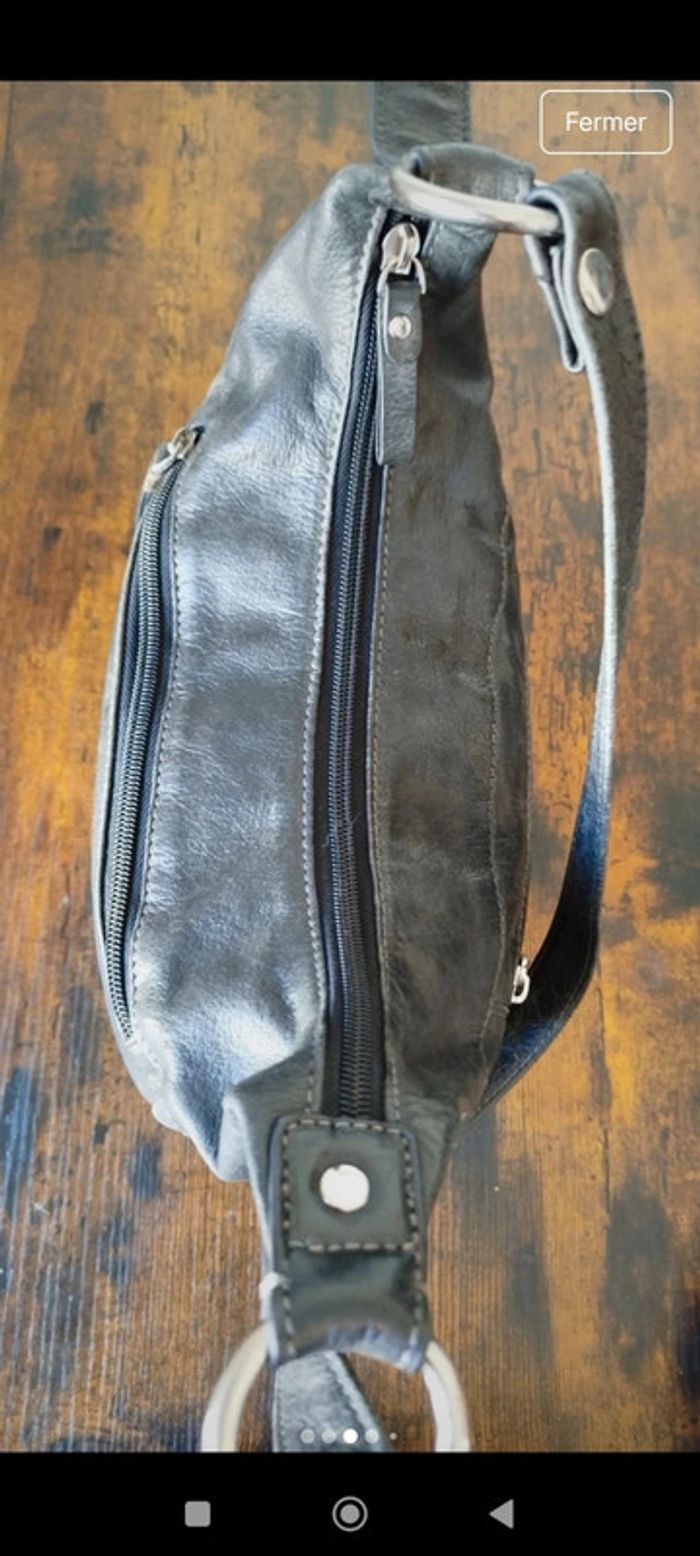 Sac à main cuir Katana - photo numéro 3