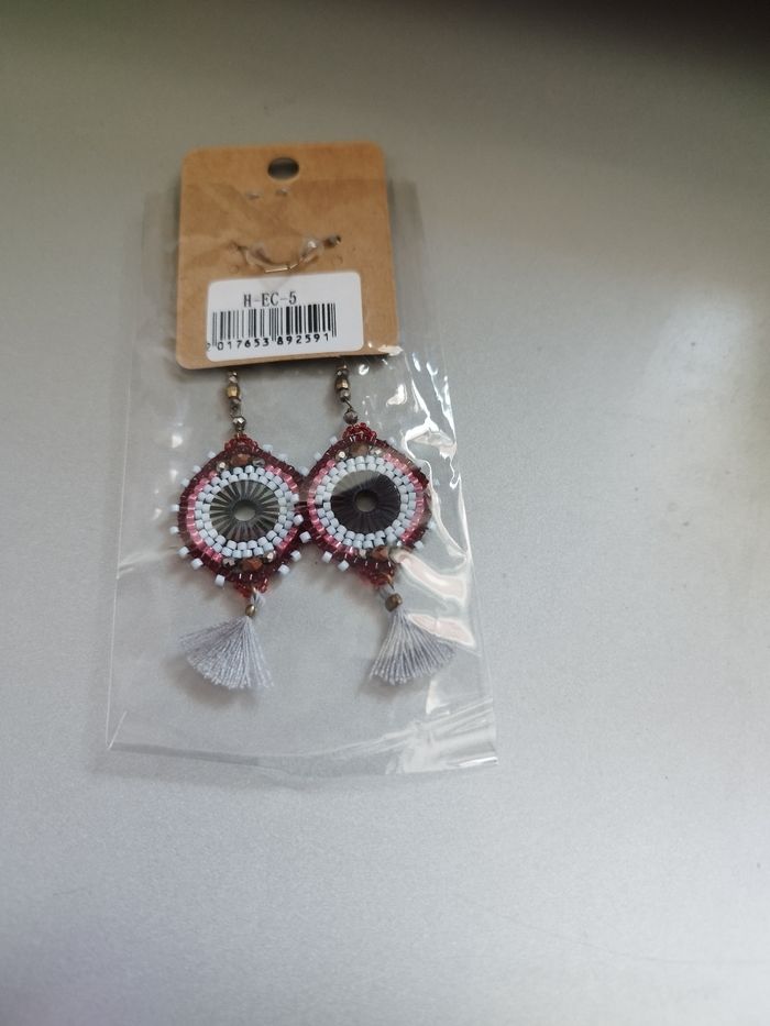 Boucles d'oreilles femmes fantaisie - photo numéro 3