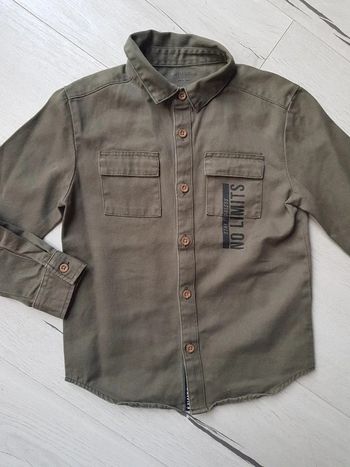 Veste surchemise kaki fille 4ans primark neuve