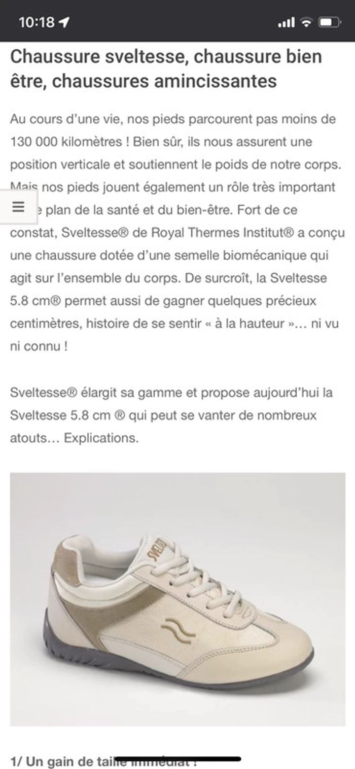 Chaussures neuves Sveltesse - photo numéro 6