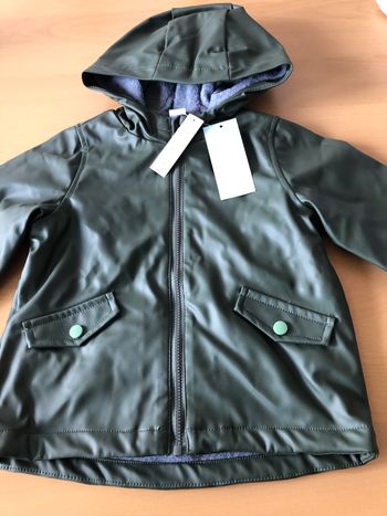 imperméable parka kaki fille 12 mois 