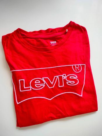 T-shirt rouge Levis XS