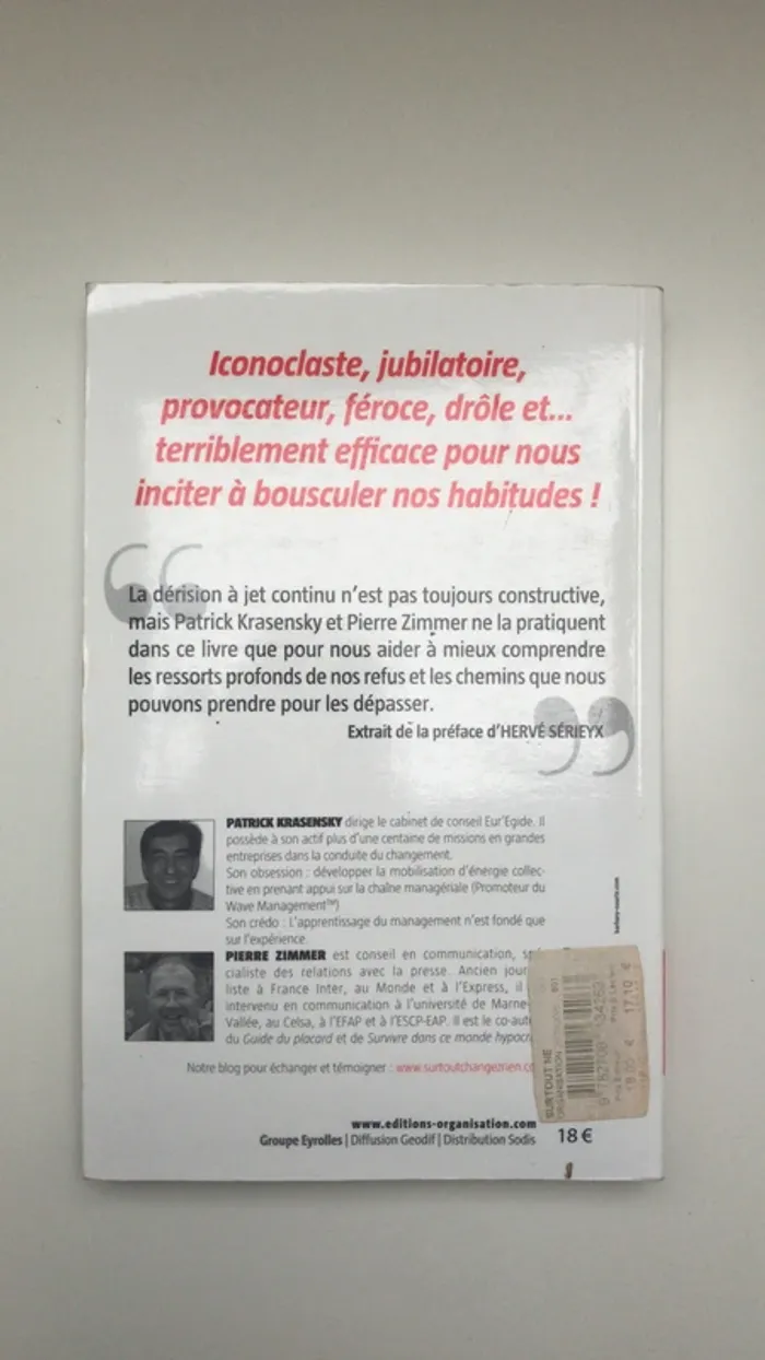 Surtout ne changer rien - photo numéro 2