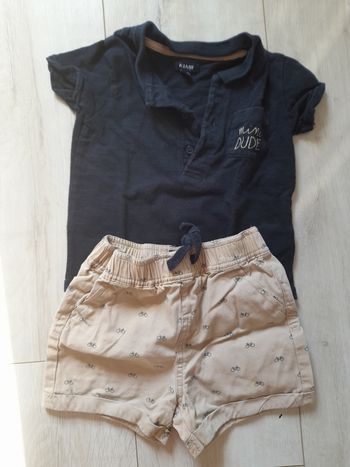 Ensemble polo short