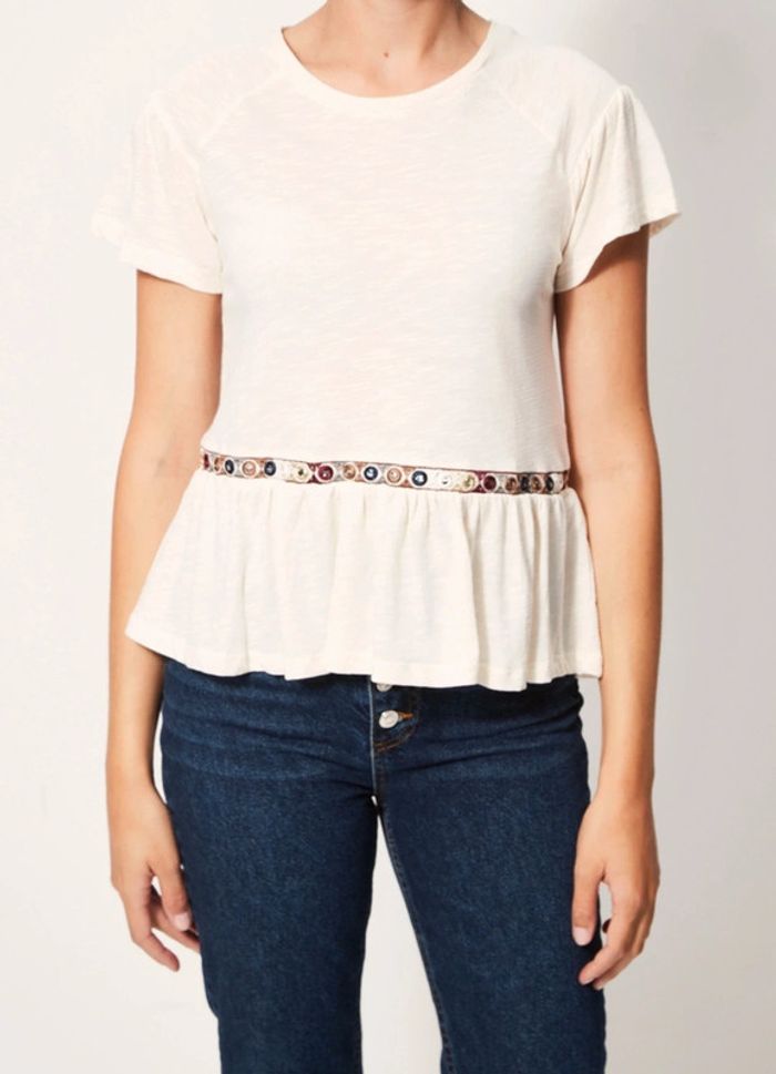Top beige Camaïeu neuf T36 - photo numéro 4