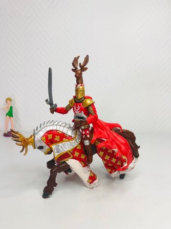 Figurine maître des armes cimier cerf Papo