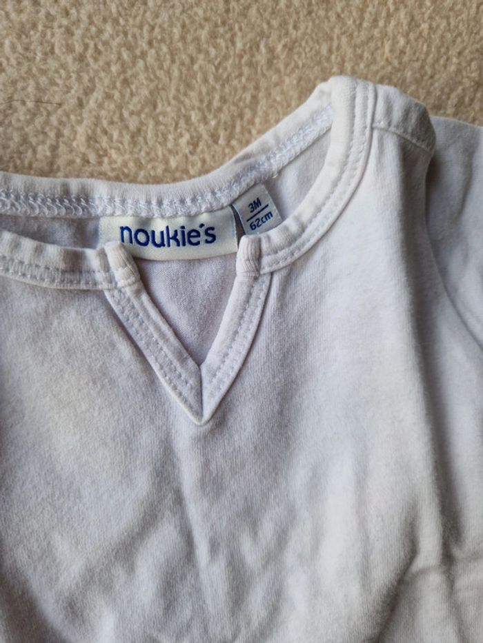 Ensemble salopette et t-shirt noukies 3m - photo numéro 6