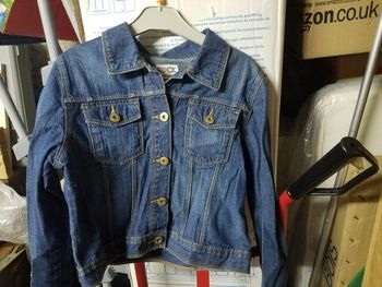 Veste en jean fille 14 ans