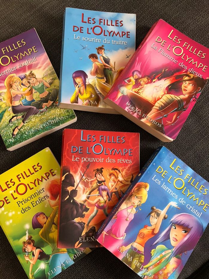 Les filles de l’Olympe les 6 tomes - photo numéro 2
