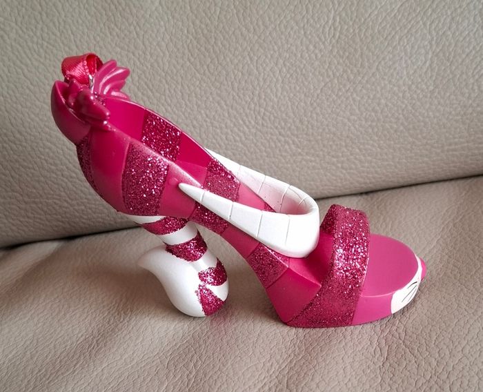 Mini chaussure mini shoes ornement cheshire disney - photo numéro 5