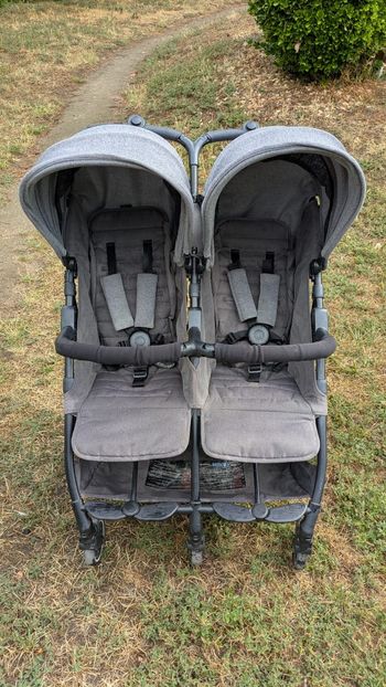 Poussette double Baby monster kuki twin