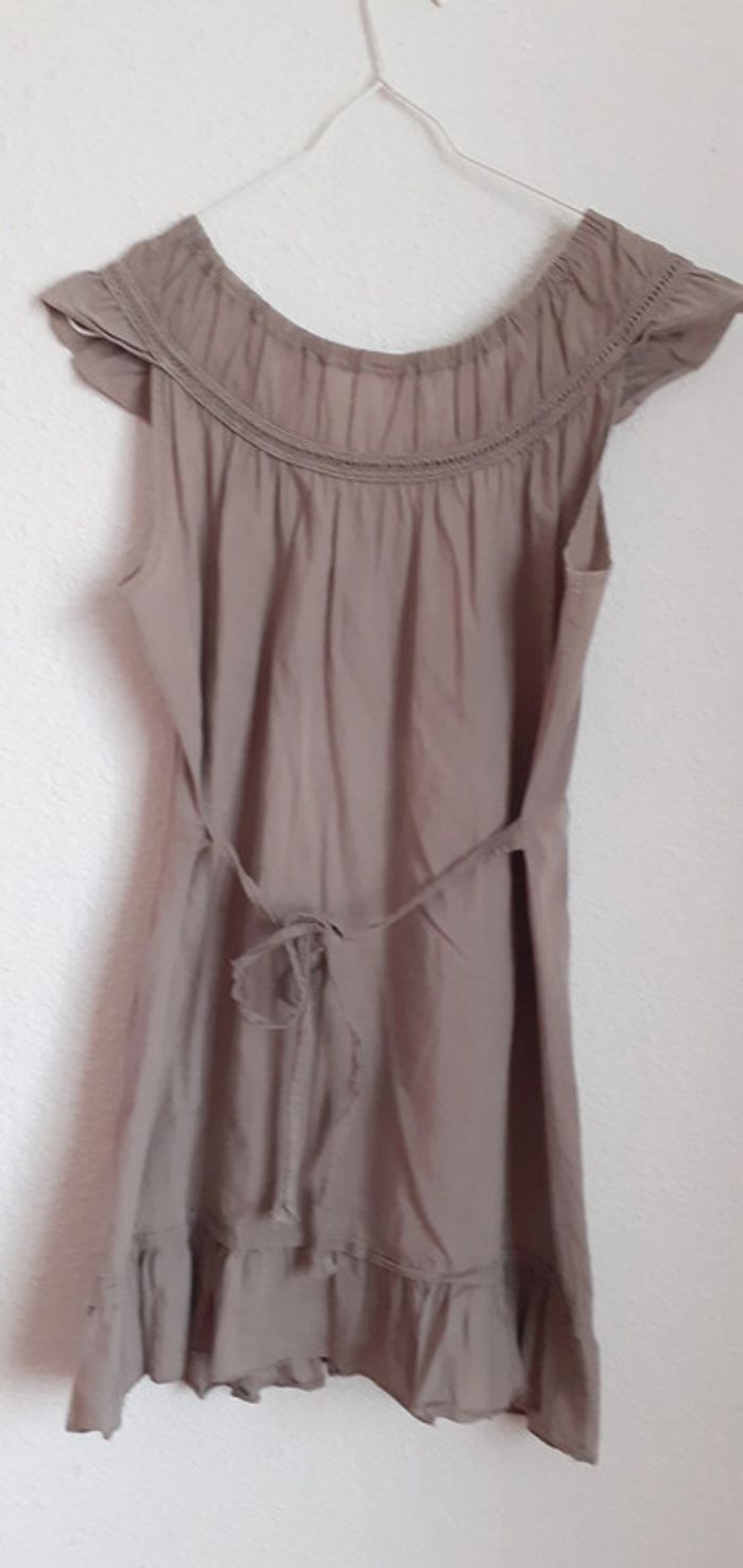 🍹Jolie tunique sans manches en coton. Taille 42. 🍹 - photo numéro 2