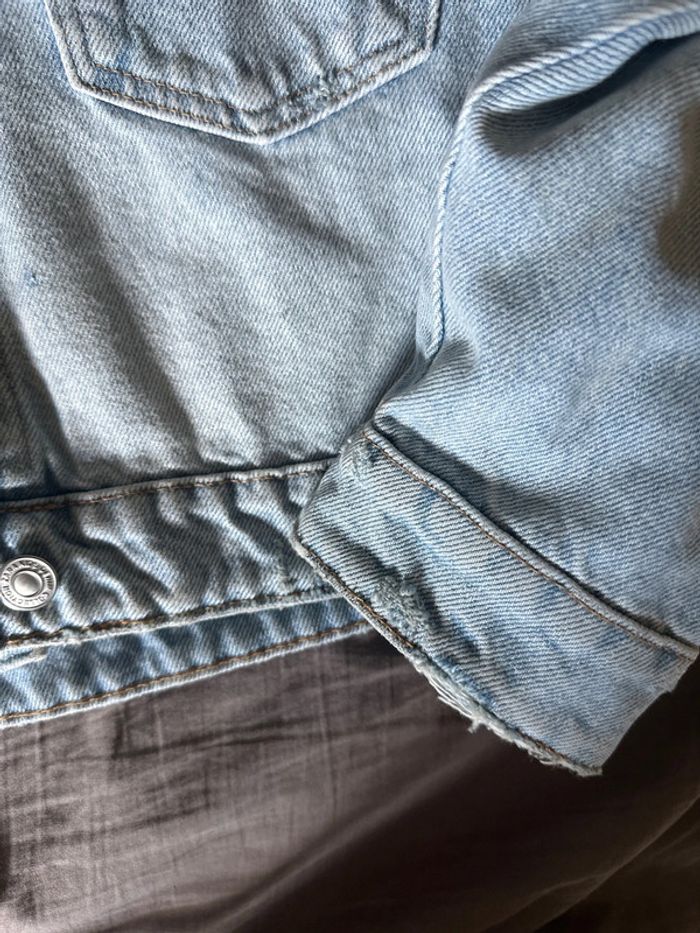 Veste en jeans Zara 140 - photo numéro 3