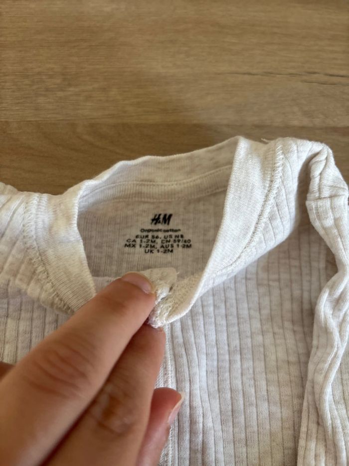 Pyjama léger H&M 1 mois - photo numéro 2
