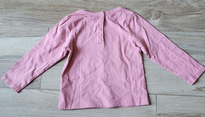 Lot de 2 t-shirts manches longues à fleurs taille 36 mois - photo numéro 7