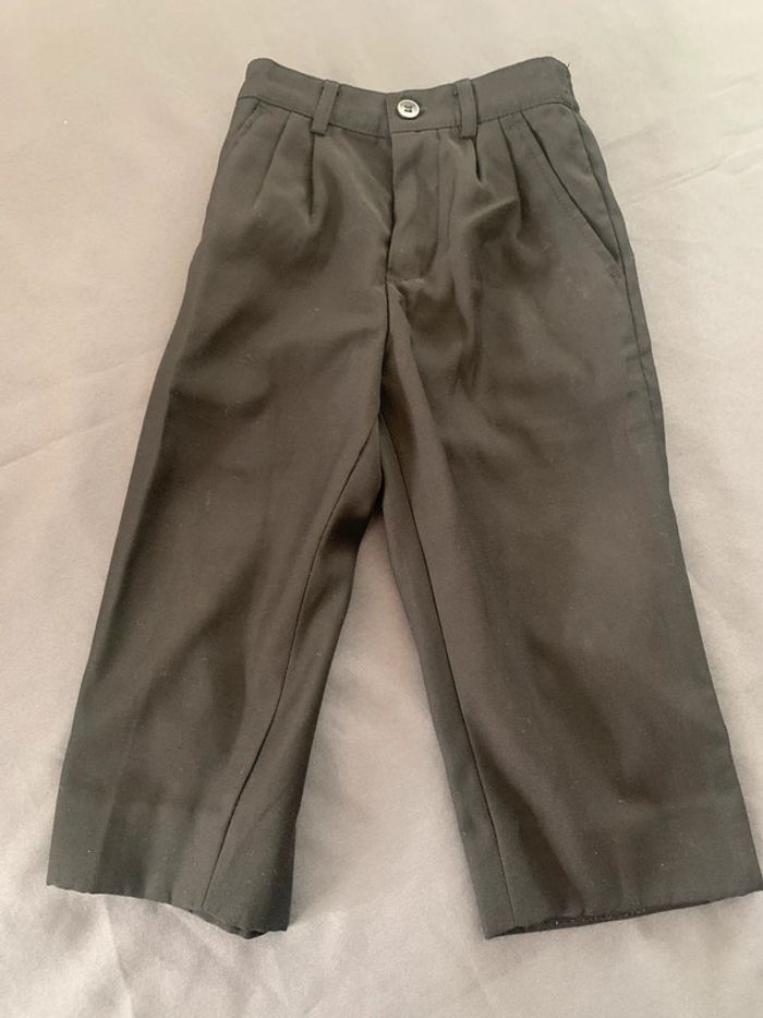 Costume 4 ans Adriano Jacometti noir / Pantalon taille élastique - photo numéro 9