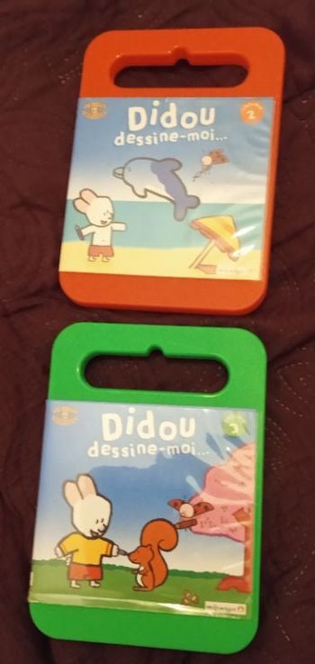 Lot de 2 DVD Didou volume 2 et 3