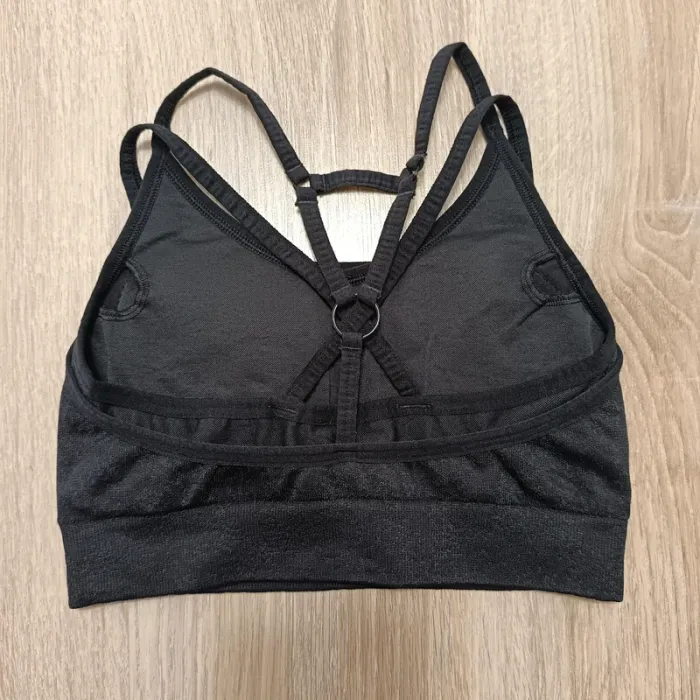Brassière gymshark femme haut noir xs - photo numéro 5