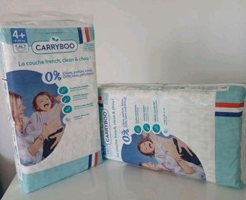 Couches Carryboo- prix paquet 