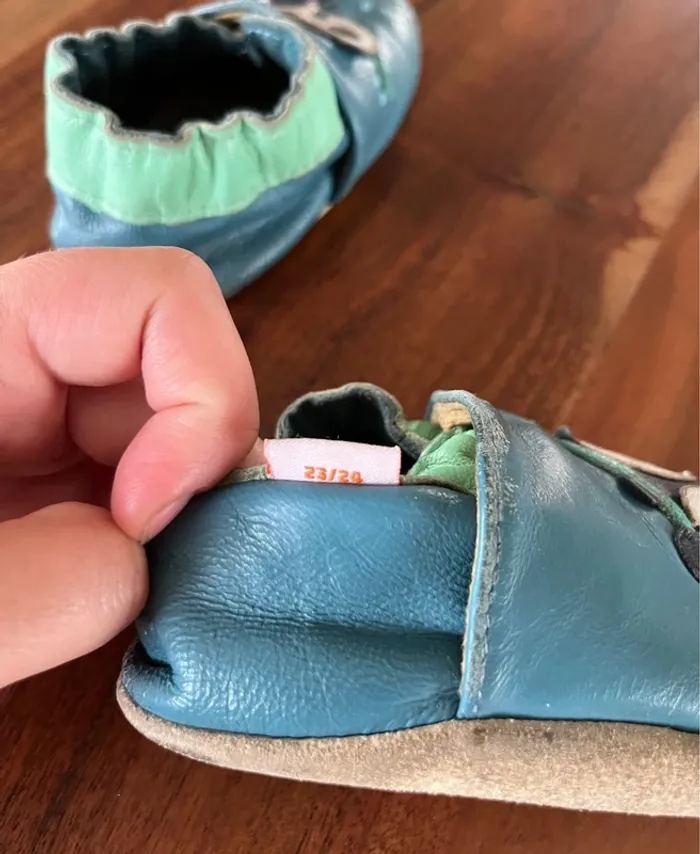 Chaussons en cuir Tichoups 23/24 - photo numéro 7