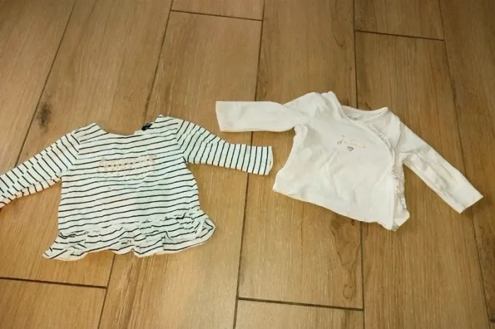8 t-shirts longues manches bébé fille 12 - photo numéro 5