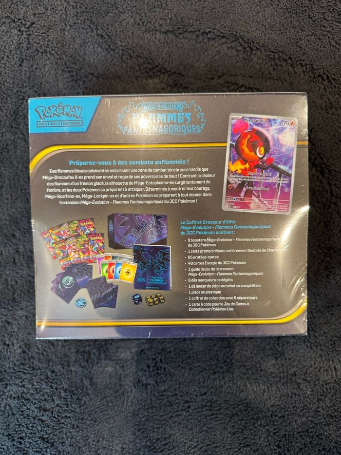 ETB Coffret Dresseur D’élite Pokémon Flammes Fantasmagoriques - photo numéro 2