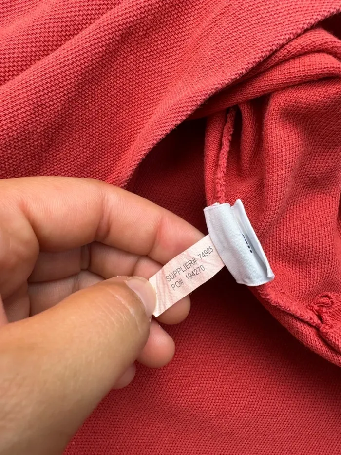 Polo Ralph Lauren Rouge Orange Taille M - photo numéro 8