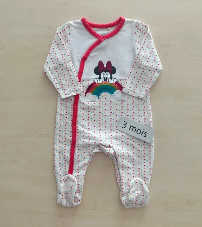 Pyjama Minnie fille orchestra 3 mois