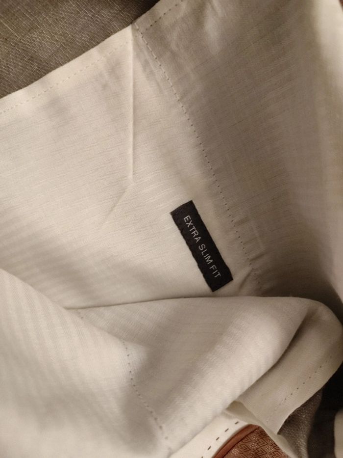 Pantalon de costume lin et polyester - photo numéro 7