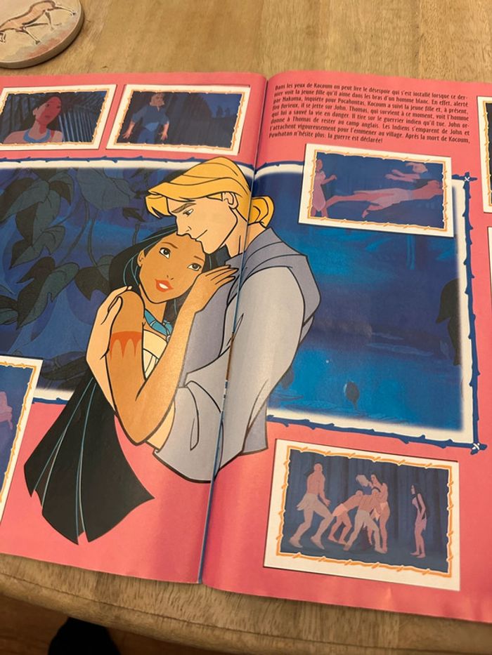 Walt Disney Pocahontas - Album Panini complet avec poster stickers livre autocollants - photo numéro 11