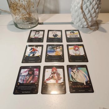 Manga rent a girlfriend lot de 9 cartes Noeve graft