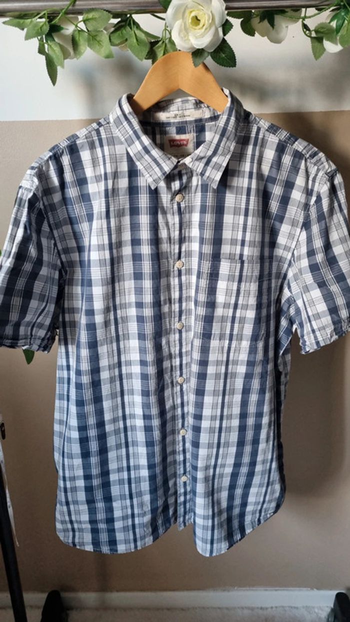 Chemise à carreaux Levi's manches courtes