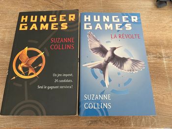 Lot de 2 livres hunger games