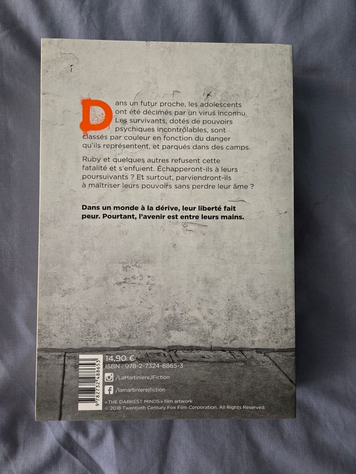 Livre "Darkest Minds" T1 - photo numéro 2