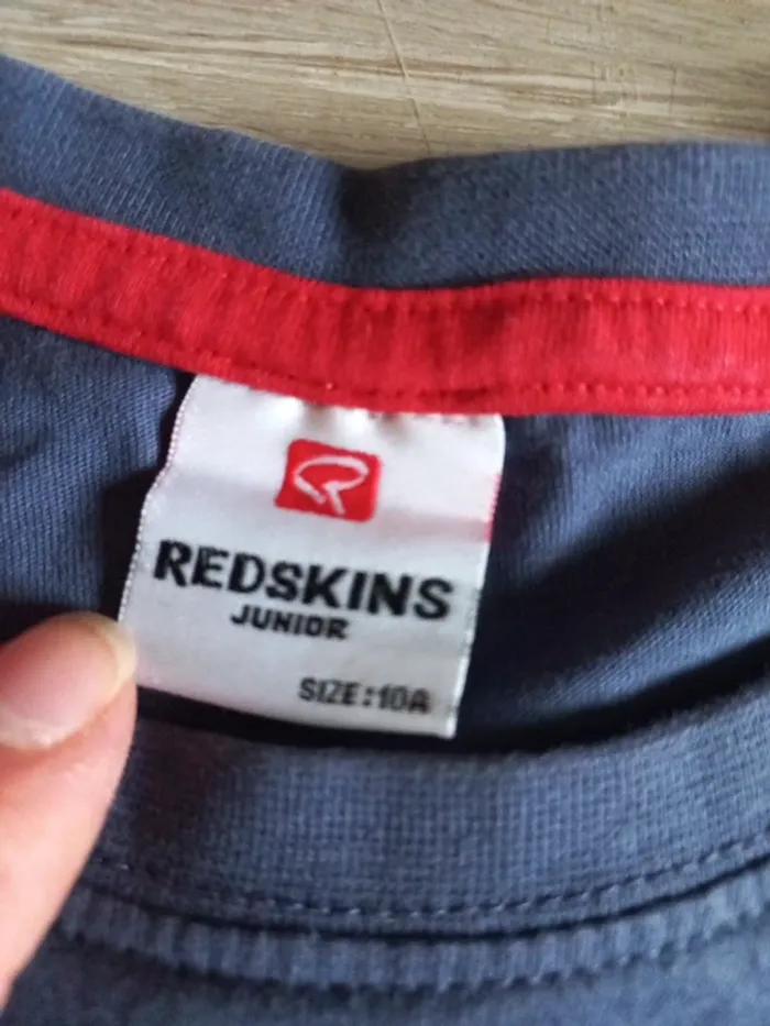 Tee shirt redskins garçon 10 ans - photo numéro 5