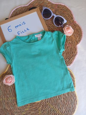 Tee-shirt fille 👧 6 mois
