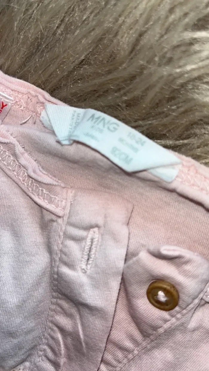 Haut mango 18/24 mois rose clair - photo numéro 3