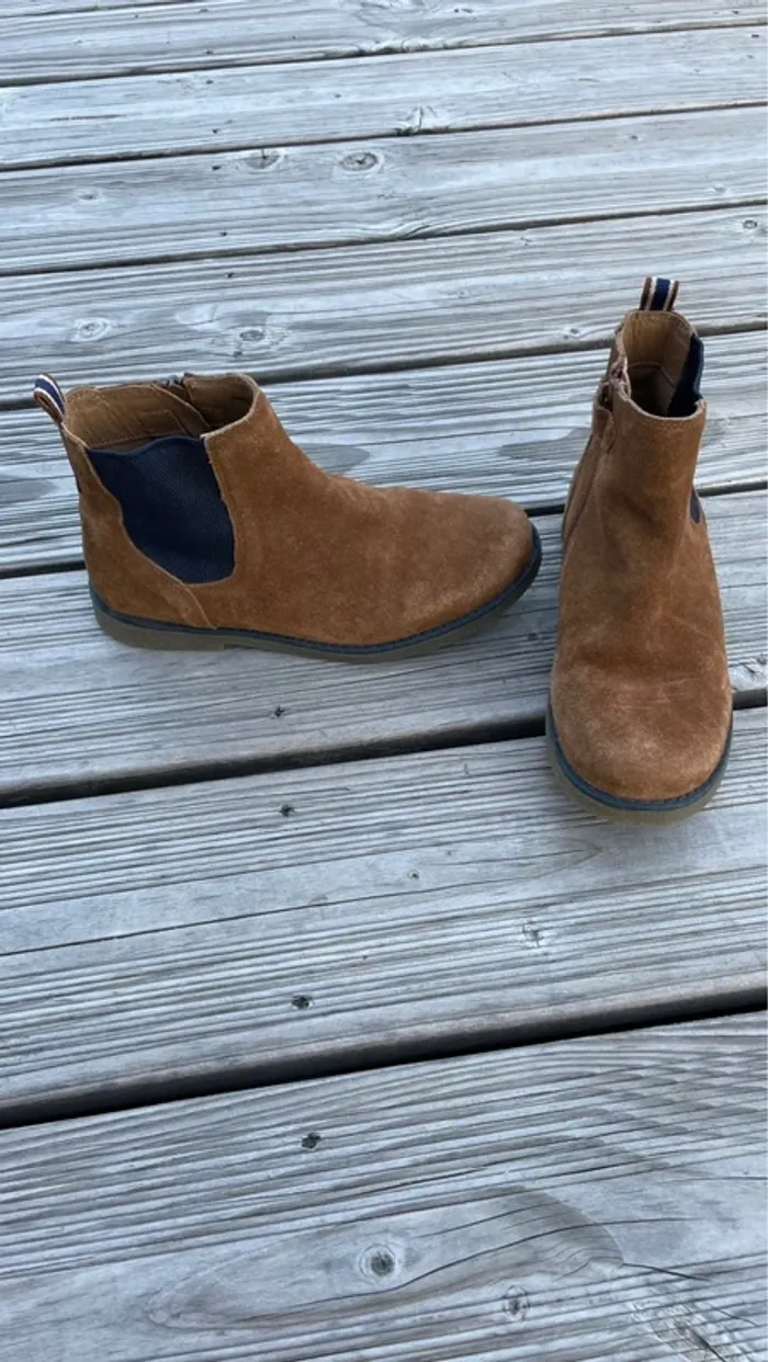 Bottines en daim _ Tape à l’œil - photo numéro 2