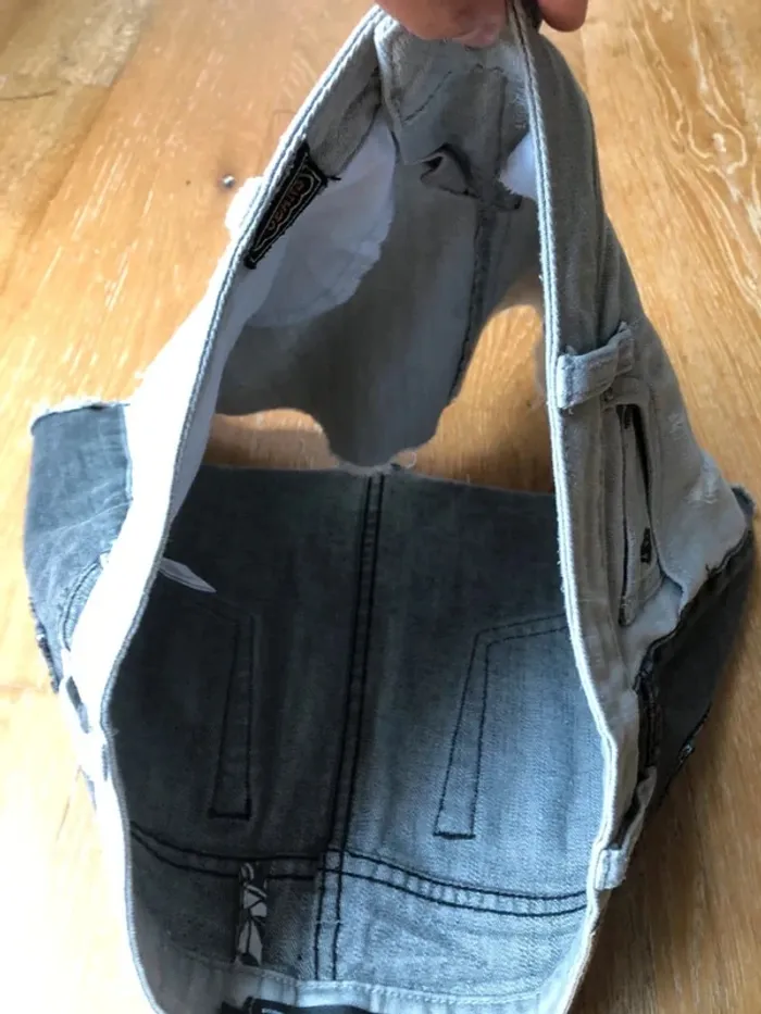 Denim Skirt Jupe jean Volcom black and grey Womens 38 - photo numéro 10