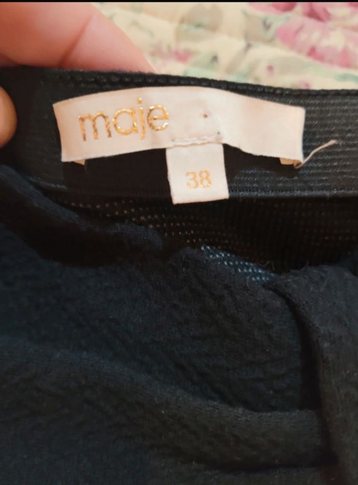 Jupe maje strech noeud taille s - photo numéro 2