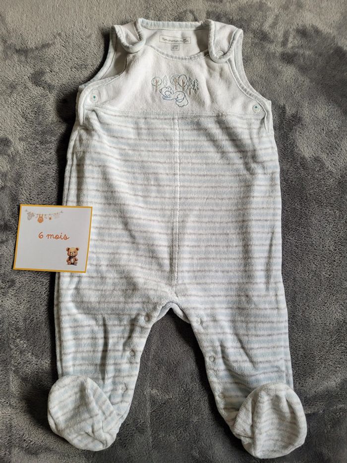 Lot pyjamas épais garçon 6 mois - photo numéro 6