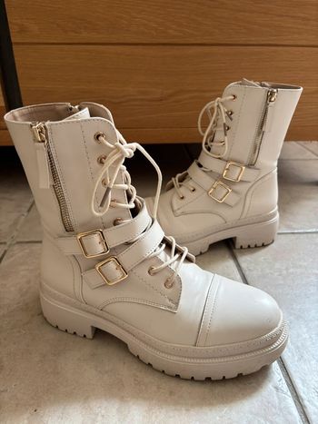 Bottes beige 38 Merry Scott