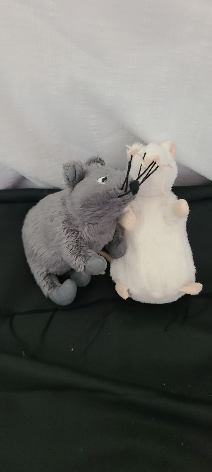 Petit Doudou souris rat gris IKEA - photo numéro 2