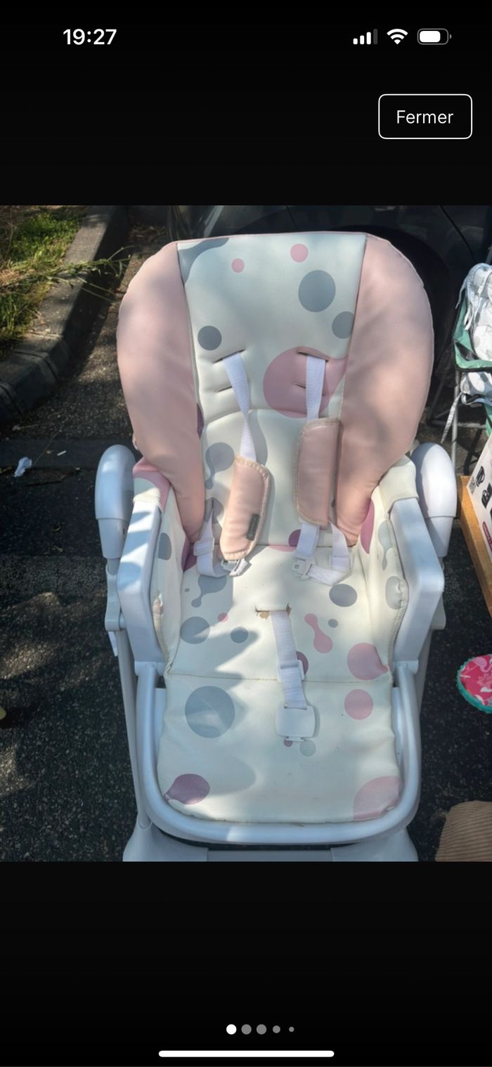 Chaise haute
