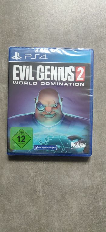 Jeu PS4 Evil Genius 2 neuf