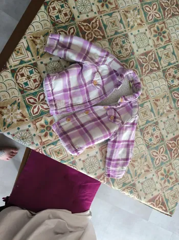 Veste chaude chemise