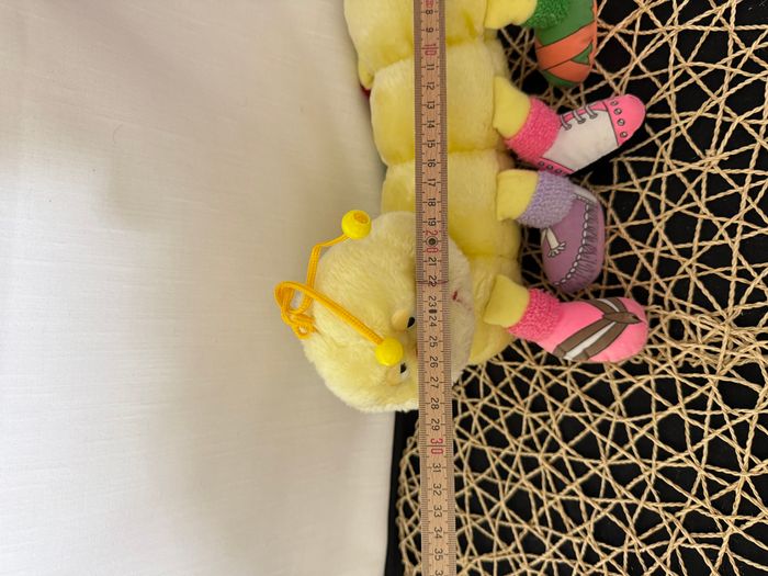 ANCIENNE PELUCHE CHENILLE Mille Pattes Vintage De 1984 - photo numéro 7